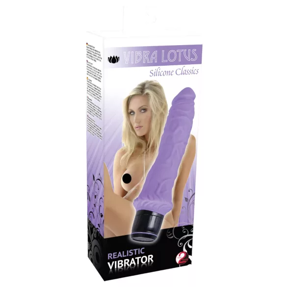 You2Toys - vibrator - realistisch - siliconen - paars