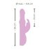 SMILE Parelhartje - kralen vibrator (roze)