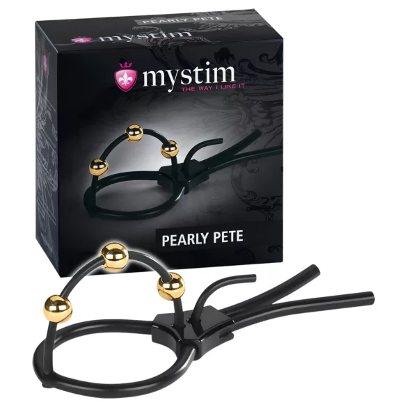 mystim Pearly Pete - Penis elektrische stimulerend middel