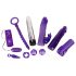 You2Toys - Paarse Verrassing - vibratorset (9-delig)