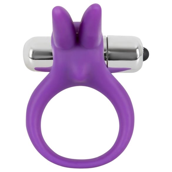SMILE Rabbit - vibrerende penismassage ring (lila)