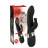 SMILE Blacky - vibrator met 2 motoren - oplaadbaar via USB - zwart