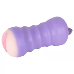   You2Toys - masturbator - vibrerend kunstvagina - naturel paars