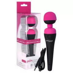 PalmPower Wand - oplaadbare massage vibrator - roze/zwart