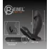 Rebel - prostaat vibrator met penis - siliconen - zwart