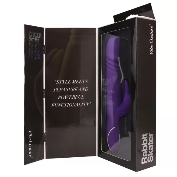 Vibe Couture Rabbit Skater - Konijnen‑stootvibrator (paars)