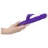 Vibe Couture Rabbit Skater - Paars konijnen-vibrator met thrustende beweging