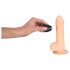 Wireless 7 - draadloze siliconen vibrator (natuurlijk)