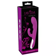   Javida - clitorisstimulator vibrator - verwarmend - siliconen roze