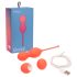 We-Vibe Bloom - Kegelballetjes met verwisselbare gewichten (oranje)