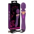 Javida Double - vibrator massager - dubbel stimulatie - siliconen paars