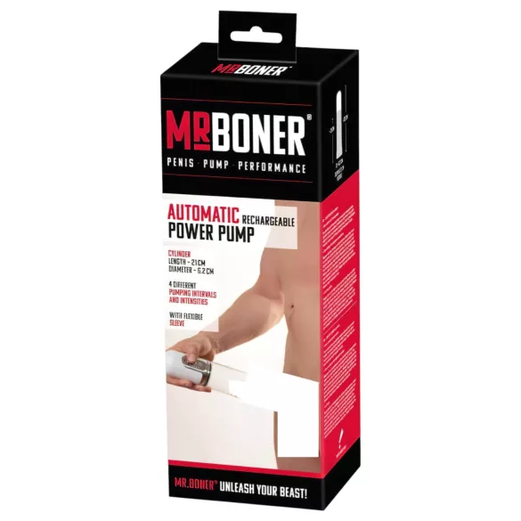 You2Toys - Mister Boner Automatic - oplaadbare penispomp