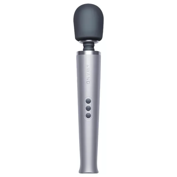 le Wand - luxe oplaadbare wand vibrator - zilver