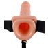 Fetish Strap-on 9 - verstelbare vibrator (natuurlijk)