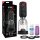 PDX Elite Tip Teazer - automatische eikelzuiger vibrator (zwart)