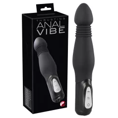 You2Toys - Anale vibrator - op-en-neer beweging - zwart