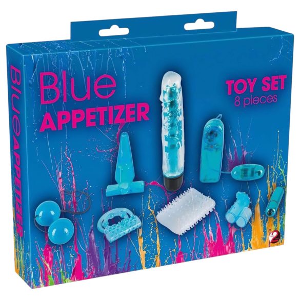 You2Toys - vibrator set - 8-delig - blauw
