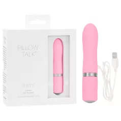   Pillow Talk Flirty - vibrator staaf oplaadbaar - siliconen roze