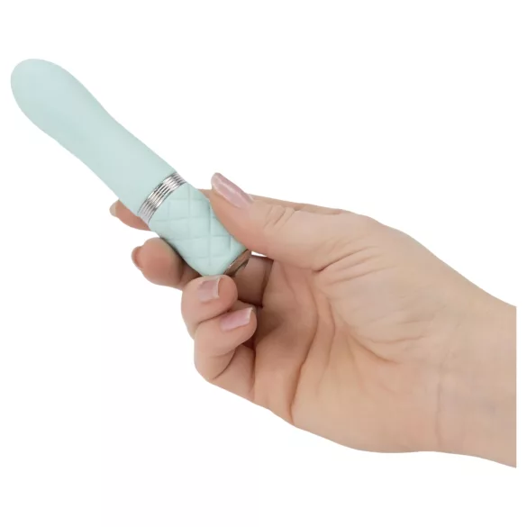 Pillow Talk Flirty - oplaadbare staafvibrator (turkoois)