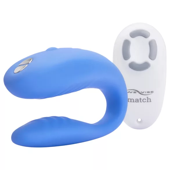 We-Vibe Match - koppel vibrator - waterdicht oplaadbaar - blauw