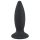 Zwarte Fluweel S - oplaadbare beginners anaal vibrator - klein (zwart)