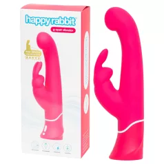   Happyrabbit - G-spot vibrator met clitorisstimulator - waterdicht - roze