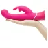 Happyrabbit - G-spot vibrator met clitorisstimulator - waterdicht - roze