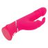 Happyrabbit Thrusting - Oplaadbare, roze vibrator met clitorisstimulator