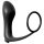 Analfantasie - vinger anale vibrator met penisring (zwart)
