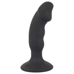   Black Velvets - oplaadbare anaal vibrator met penisvorm - zwart