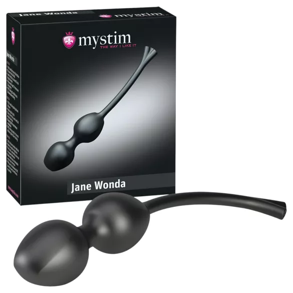mystim Jane Wonda - elektro kegelballen duo