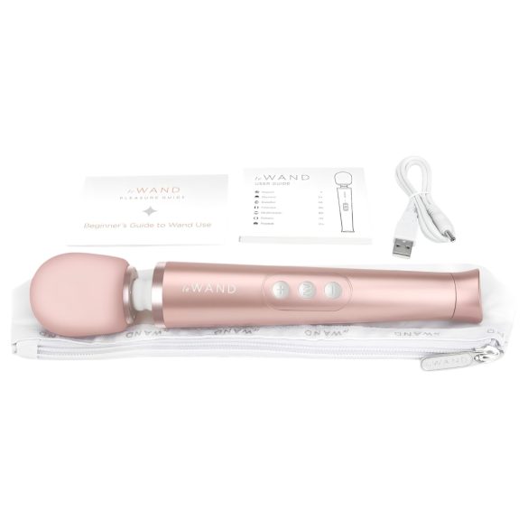 Le Wand Petite - luxe massage vibrator - rosegoud
