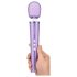 Le Wand Petite - exclusieve, oplaadbare massage vibrator (paars)