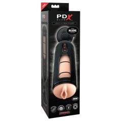  PDX Elite Mega Milker - automatische penis masturbator - vibrerend - zwart