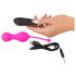 SMILE Love Balls - Oplaadbare, draadloze vibratie-ei (roze)
