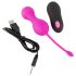 SMILE Love Balls - Oplaadbare, draadloze vibratie-ei (roze)