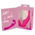 You2Toys - Double2Teaser - opzetbare vibrator zonder harnas (roze)