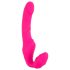 Double2Teaser - draagbare vibrator zonder harnas (roze)