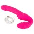 Double2Teaser - draagbare vibrator zonder harnas (roze)