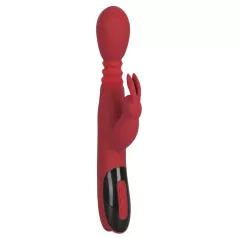   You2Toys Massager - stotende-roterende, verwarmende G-punt vibrator (rood)
