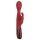 You2Toys Massager - duwende draaiende warm G-spot vibrator (rood)