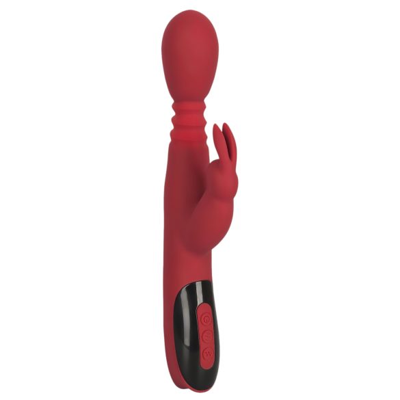 You2Toys Massager - duwende draaiende warm G-spot vibrator (rood)