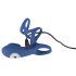SMILE Koppel - oplaadbare, vibrerende penismanchet (blauw)