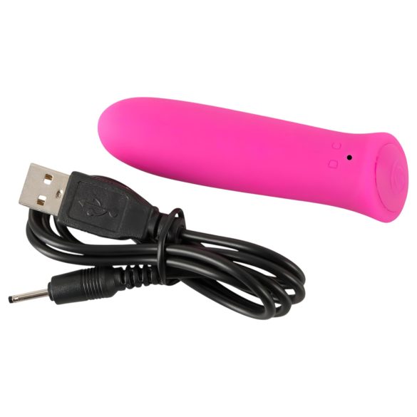 SMILE - mini bullet vibrator - oplaadbaar extra krachtig - roze