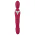 Javida Thrusting - vibrator met thrustfunctie en massage - rood