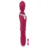 Javida Thrusting - vibrator met thrustfunctie en massage - rood