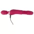 Javida Thrusting - vibrator met thrustfunctie en massage - rood