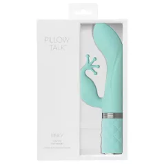   Pillow Talk Kinky - oplaadbare G-spot vibrator met 2 motoren (turkoois)