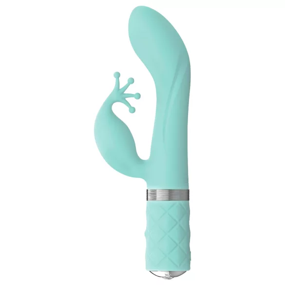 Pillow Talk Kinky - oplaadbare G-spot vibrator met 2 motoren (turkoois)