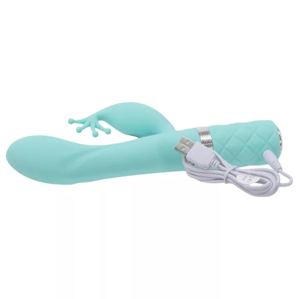 Pillow Talk Kinky - oplaadbare G-spot vibrator met 2 motoren (turkoois)